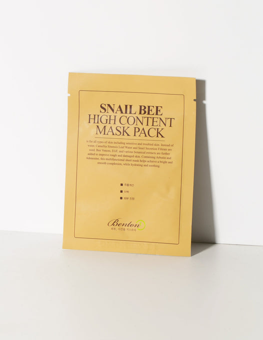 BENTON Snail Bee High Content Mask Sheet 20 g