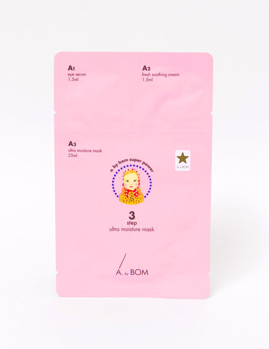 A BY BOM Ultra Moisture Mask 3 pasos